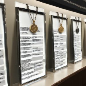 Custom pendants and necklaces